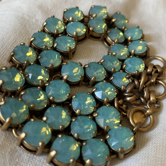 J.Crew Martha Swarovski Crystal Dot Necklace - Picture 4 of 7